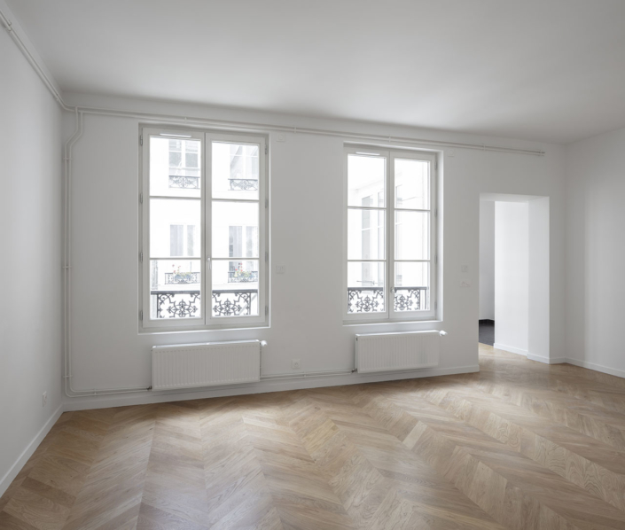 Réhabilitation logements RIVP – Bd Beaumarchais – Paris 12