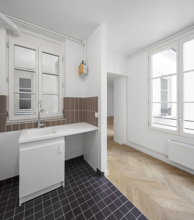Réhabilitation logements RIVP – Bd Beaumarchais – Paris 12