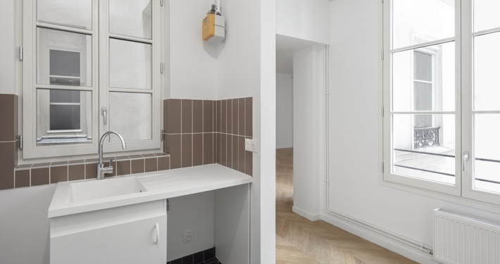 Réhabilitation logements RIVP – Bd Beaumarchais – Paris 12