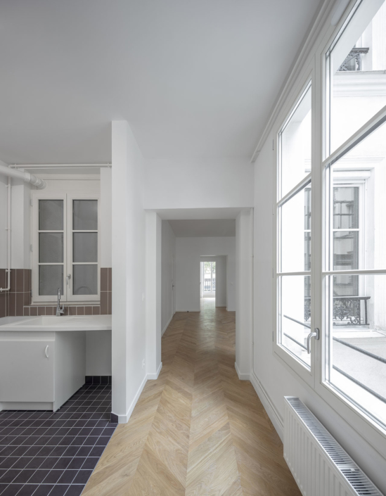 Réhabilitation logements RIVP – Bd Beaumarchais – Paris 12